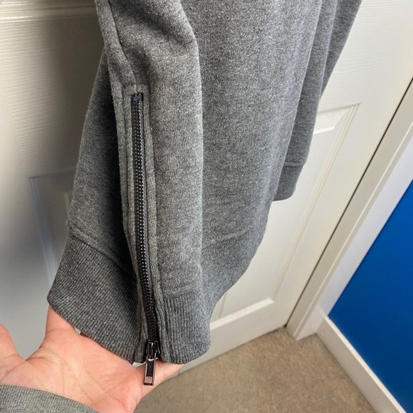 Fabletics Elena Sweater 3/4 Sleeve Dress in Grey Size Small - Picture 6 of 11